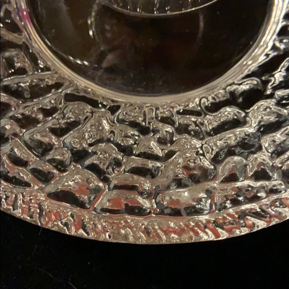Orrefors Discus Votive Clear, by Lars Hellsten